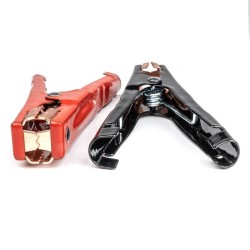 Ακροδέκτες Κροκοδειλάκια Καλωδίων 600A 170mm 03526 Amio Μαύρο / Κόκκινο 2 Τεμάχια