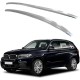 Μπάρες Οροφής Railing Για BMW X5 F15 2013-2018 Flush-Rails Αλουμινίου Ασημί 2 Τεμάχια