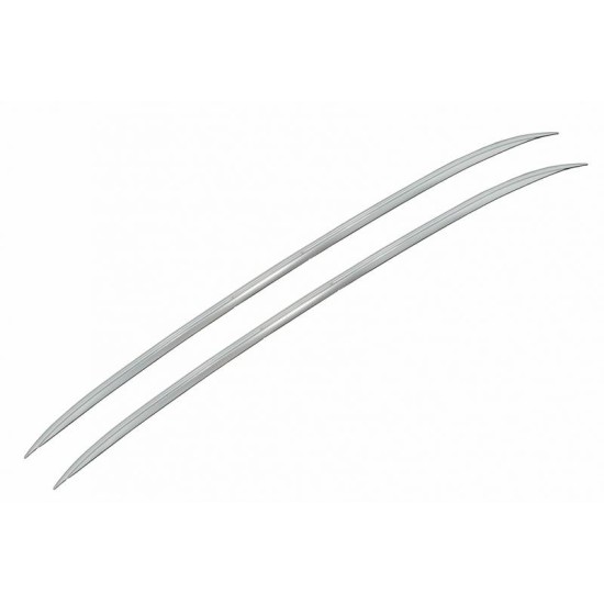 Μπάρες Οροφής Railing Για BMW X5 F15 2013-2018 Flush-Rails Αλουμινίου Ασημί 2 Τεμάχια
