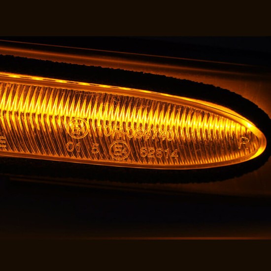 Φλας Καθρέπτη Για Honda Civic 04-06 3-5Doors / Accord 02-08 White Dynamic Led 2 Τεμάχια