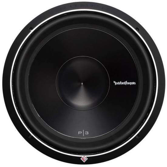 Subwoofer Αυτοκινήτου Rockford Fosgate 15" Punch P3 1200w Peak 600w Rms Dual 4Ω 1 Τεμάχιο