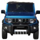 Bull Bar Bumper Guard Εμπρός Προφυλακτήρα Για Suzuki Jimny 2019+ Μαύρο Με Δόντια Inox
