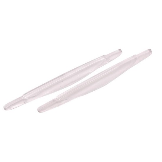 Προστατευτικά Πόρτας / Αποκρουστήρες Car+ 17cm x 1.5cm Διάφανοι 2 Τεμάχια