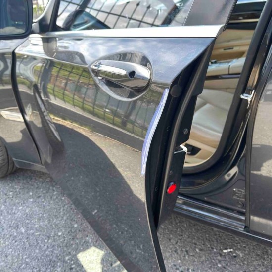 Προστατευτικά Πόρτας / Αποκρουστήρες Car+ 17cm x 1.5cm Διάφανοι 2 Τεμάχια