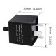 Ρελέ Αυτοκινήτου Flasher Για Led 12 Volt Ρυθμιζόμενο (Negative Connection) 0.02A-20A  CF14KT 1 Τεμάχιο