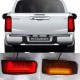 Πισινά Φανάρια Set Για MitsubishiL200 2019+ Led Bar Red Smoke