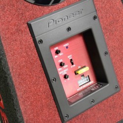 Subwoofer Αυτοκινήτου Pioneer Αυτοενισχυόμενο 12" 30cm 350Watt RMS Με Κούτα