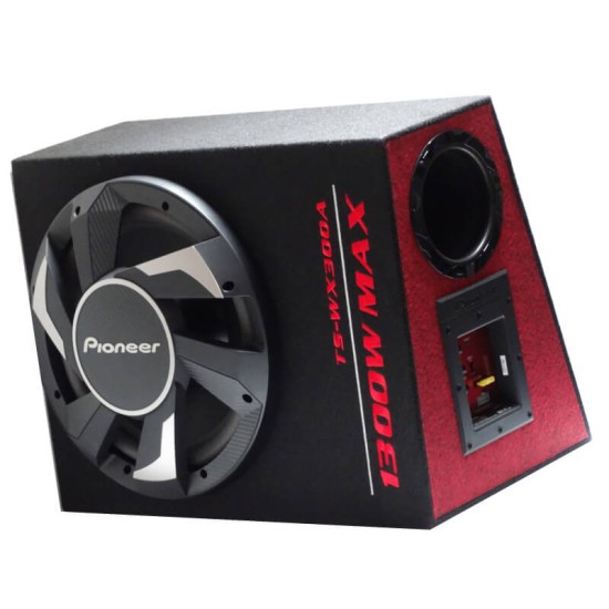 Subwoofer Αυτοκινήτου Pioneer Αυτοενισχυόμενο 12" 30cm 350Watt RMS Με Κούτα