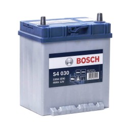Μπαταρία Αυτοκινήτου 40Ah Δεξιά Στενή Bosch 330Α (ΕΝ) S4030 Μπαταρία Αυτοκινήτου 40Ah Δεξιά Στενή Bosch 330Α (ΕΝ) S4030