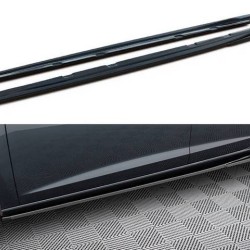 Πλαινά Μαρσπιέ Για Seat Leon mk3 2012-2019 Μασπιέ Γυαλιστερό Μαύρο Από Abs Πλαστικό 2 Τεμάχια