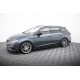 Πλαινά Μαρσπιέ Για Seat Leon mk3 2012-2019 Μασπιέ Γυαλιστερό Μαύρο Από Abs Πλαστικό 2 Τεμάχια
