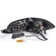Πισινά Φανάρια Set Για Ford Fiesta RS 2017-2021 Led Bar Red Smoke JunYan