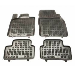 Πατάκια Σκαφάκια 3D Από Λάστιχο TPE Για Renault Kadjar 2015+ Rezaw Plast 4 Τεμάχια Μαύρα