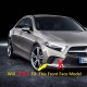 Τριμ Προφυλακτήρα Εμπρός Για Mercedes-Benz A-Class W177 19+ Μαύρο Γυαλιστερό Σετ 4 Τεμαχίων