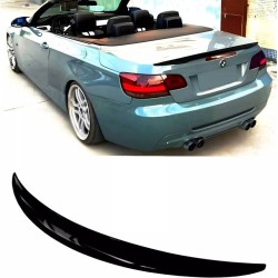 Αεροτομή Πορτ Παγκάζ Για Bmw 3 E93 05-11 Cabrio M-Performance Look Lipspoiler Από Abs Πλαστικό Μαύρη Γυαλιστερή