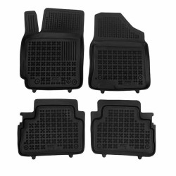 Πατάκια Σκαφάκια 3D Από Λάστιχο TPE Για Hyundai Kona 2023+ Rezaw Plast 4 Τεμάχια Μαύρα