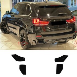 Splitters Πίσω Προφυλακτήρα Δεξιά & Αριστερά Για Bmw X5 F15 13-18 Με M-Technik Προφυλακτήρα M-Performance Look Splitters Πίσω Προφυλακτήρα Δεξιά & Αριστερά Για Bmw X5 F15 13-18 Με M-Technik Προφυλακτήρα M-Performance Look