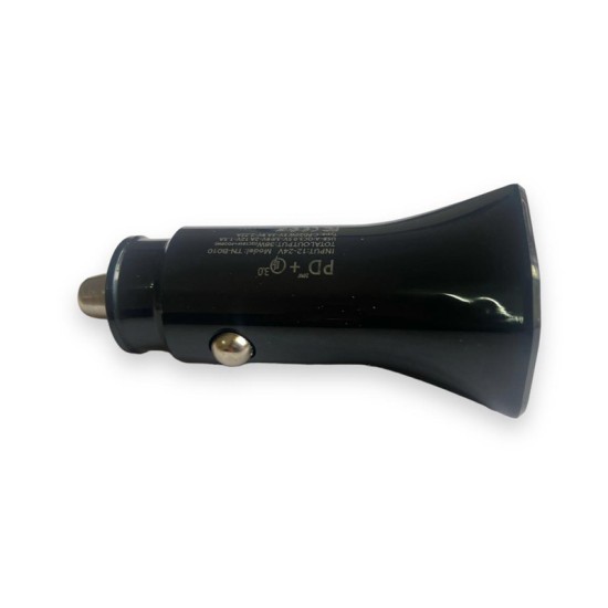 Φορτιστής Αναπτήρα Αυτοκινήτου Technovo TN-B010 Με 1 Θύρα USB Και 1 Θύρα USB-C 3A 12-24V Μαύρο 1 Τεμάχιο Φορτιστής Αναπτήρα Αυτοκινήτου Technovo TN-B010 Με 1 Θύρα USB Και 1 Θύρα USB-C 3A 12-24V Μαύρο 1 Τεμάχιο