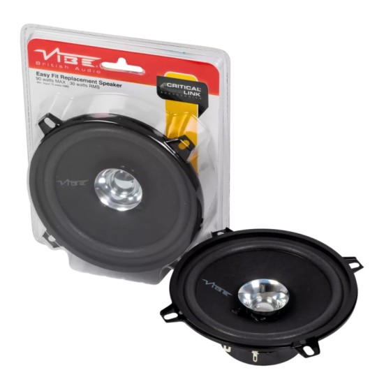 Ηχείο Αυτοκινήτου Vibe DΒ5-V4 Easy Fit 5.25"/13cm 90W Peak 30W RMS 1 Τεμάχιο
