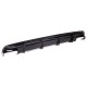 Diffuser Πίσω Προφυλακτήρα Για Mercedes-Benz CLA C117 13-16 Amg 45 Look For Amg Sport Line Version Bumpers Piano Black