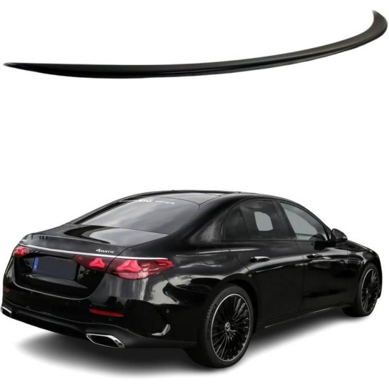 Αεροτομή Πορτ Παγκάζ Για Mercedes-Benz E-Class W214 2024+ Amg V2 Abs Πλαστικό Γυαλιστερή Μαύρη