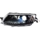 Μπροστινά Φανάρια Set Για Skoda Octavia mk3 2014-2017 DRL Μαύρα Carner