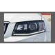 Μπροστινά Φανάρια Set Για Skoda Octavia mk3 2014-2017 DRL Μαύρα Carner