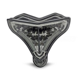 Πισινό Φανάρι Moto Για Yamaha YZF-R1 09-14 Full Led Με Φλας Smoke/ Crystal