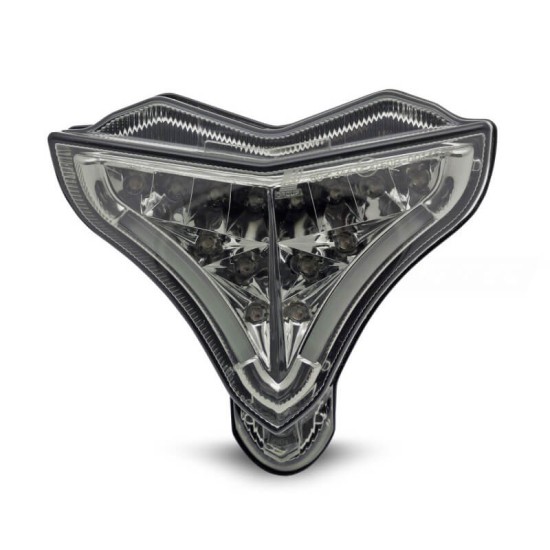 Πισινό Φανάρι Moto Για Yamaha YZF-R1 09-14 Full Led Με Φλας Smoke/ Crystal Πισινό Φανάρι Moto Για Yamaha YZF-R1 09-14 Full Led Με Φλας Smoke/ Crystal