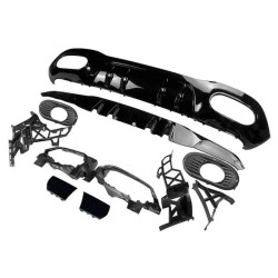 Diffuser Πίσω Προφυλακτήρα Για Mercedes-Benz A-Class W177 18-23 Hatchback Amg 35 Look Diffuser Πίσω Προφυλακτήρα Για Mercedes-Benz A-Class W177 18-23 Hatchback Amg 35 Look