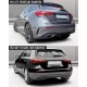 Diffuser Πίσω Προφυλακτήρα Για Mercedes-Benz A-Class W177 18-23 Hatchback Amg 35 Look
