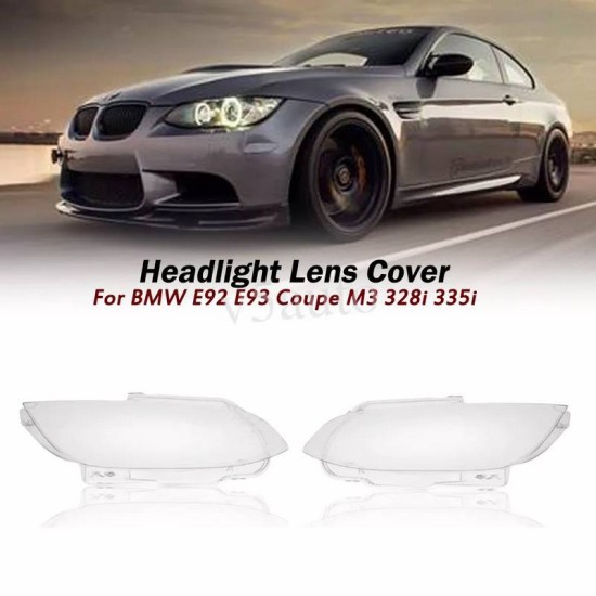 Κρύσταλλα Φαναριών Για Bmw 3 E92 / E93 06-10 Ζευγάρι 2 Τεμάχια Κρύσταλλα Φαναριών Για Bmw 3 E92 / E93 06-10 Ζευγάρι 2 Τεμάχια