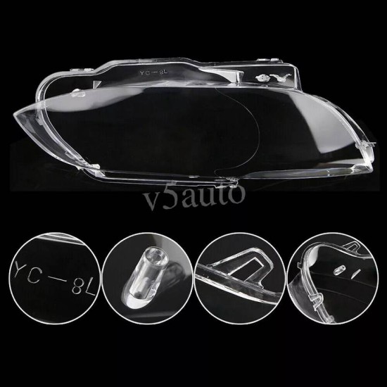 Κρύσταλλα Φαναριών Για Bmw 3 E92 / E93 06-10 Ζευγάρι 2 Τεμάχια Κρύσταλλα Φαναριών Για Bmw 3 E92 / E93 06-10 Ζευγάρι 2 Τεμάχια