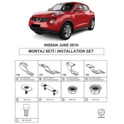Βάσεις Πλαινών Σκαλοπατιών (Dma) Για Nissan Juke 2011-2019 Suv F15