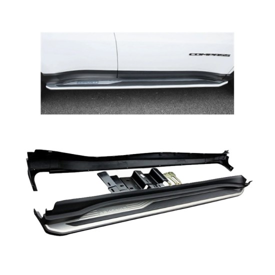 Πλαινά Σκαλοπάτια Για Jeep Compass 17+ 2 Τεμάχια
