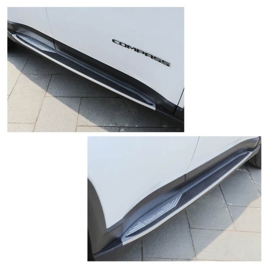 Πλαινά Σκαλοπάτια Για Jeep Compass 17+ 2 Τεμάχια
