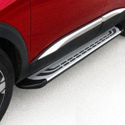 Πλαινά Σκαλοπάτια FABA (Silver-Black-193cm) 2 Τεμάχια Αλουμινίου Χωρίς Βάσεις Πλαινά Σκαλοπάτια FABA (Silver-Black-193cm) 2 Τεμάχια Αλουμινίου Χωρίς Βάσεις