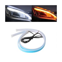 Led Light Bar Με Καλωδίωση Για Φώτα Ημέρας Και Φλας 60cm 24-30V 2 Τεμάχια