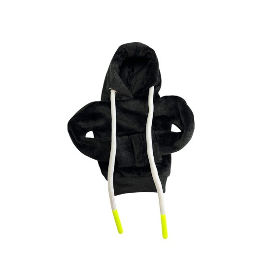 Διακοσμήτικο Κάλυμμα Universal "Φούτερ Με Κουκούλα" Μαύρο Για Πόμολο Ταχυτήτων