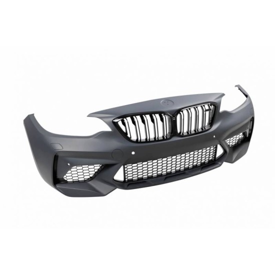 Μπροστινός Προφυλακτήρας Για Bmw 2 F22 Coupe F23 Cabrio (2014-2017) M2 Competition Look From Abs Plastic