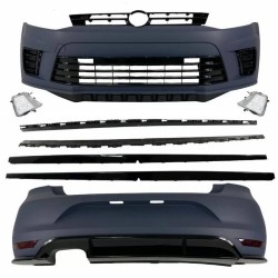 Body Kit Για VW Polo 6R (2009-2017) WRC Look Με Led DRL