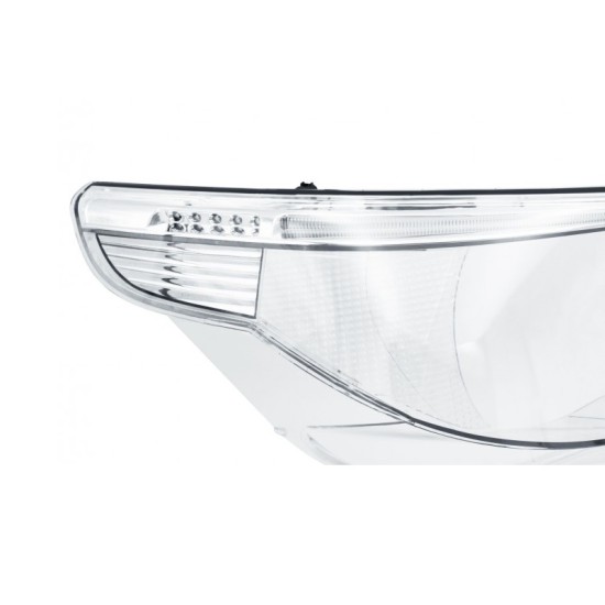 Κρύσταλλο Φαναριού Δεξί Για Bmw 5 Series E60 Pre Facelift 03-07 Sedan / Touring Xenon Με Led 1 Τεμάχιο