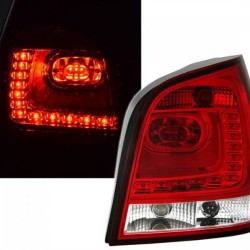 Πισινά Φανάρια Set Για Vw Polo 9N3 05-09 Led GTI/R20 Look Red/Clear Eagle Eyes