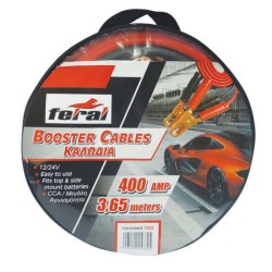 Καλώδια Εκκίνησης Μπαταρίας Φορτηγού 400Amp 3,65 Μέτρα Καλώδια Εκκίνησης Μπαταρίας Φορτηγού 400Amp 3,65 Μέτρα