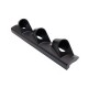 Βάση Για Όργανα Κολώνας Τριπλή (3 x 52mm) Μαύρη Prosport