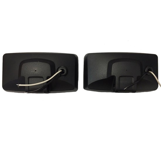 Προβολείς Ομίχλης Universal 78x65x138mm LA-7020 Λευκοί 2 Τεμάχια