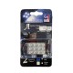Led Πλαφονιέρας 12 Led 12volt Με 5 Αντάπτορες Λευκό 1 Τεμάχιο