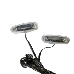 Διακοσμητικός Φωτισμός "Led & Strobo Flashing" TR-6219 Μπλε 2 Led & 1 Strobo 2 Τεμάχια Διακοσμητικός Φωτισμός "Led & Strobo Flashing" TR-6219 Μπλε 2 Led & 1 Strobo 2 Τεμάχια