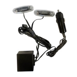 Διακοσμητικός Φωτισμός "Led & Strobo Flashing" TR-6219 Μπλε 2 Led & 1 Strobo 2 Τεμάχια Διακοσμητικός Φωτισμός "Led & Strobo Flashing" TR-6219 Μπλε 2 Led & 1 Strobo 2 Τεμάχια