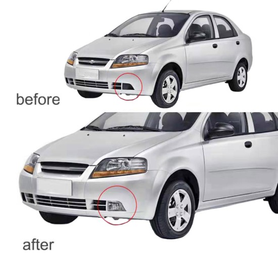 Προβολείς Ομίχλης Για Chevrolet Aveo 05-08 3/5 Doors Hatchback 2 Τεμάχια